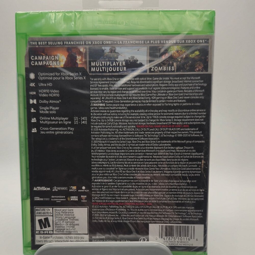Call Of Duty Black OPS Cold War Xbox One/Series X - Picture 3 of 4